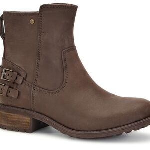 Ugg Australia Women Orion Ankle Leather Boots shoes sz 5.5